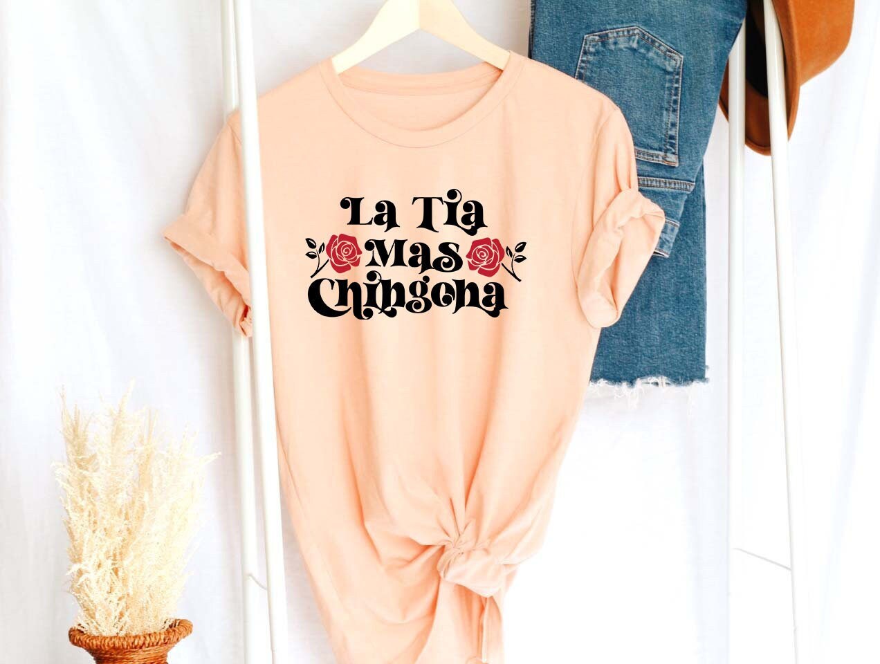 La Tia mas chingona Tshirt,Chingona shirt,Mexican Shirt Women,Tia Tee, –  minimalistgift