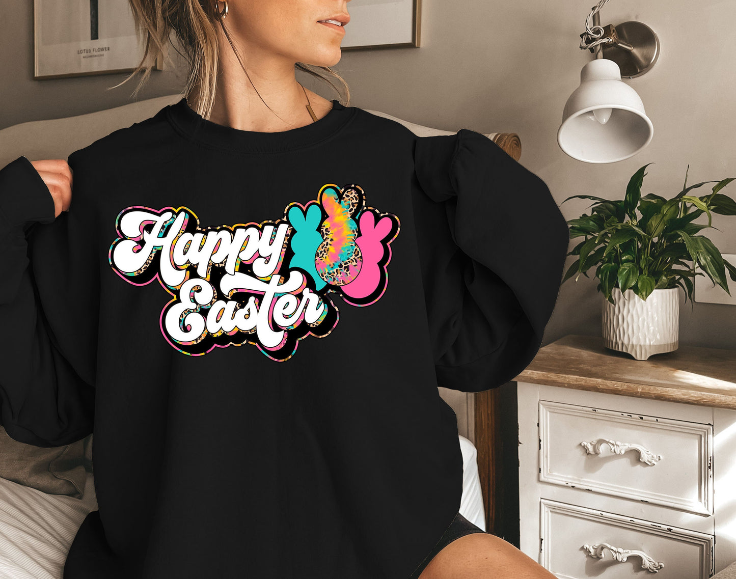 Happy Easter Sweatshirt, Easter Shirt, Easter Day, Easter Bunny Shirt, Easter gift Shirt, Easter cute Shirt, Easter Sweatshirt ,Easter