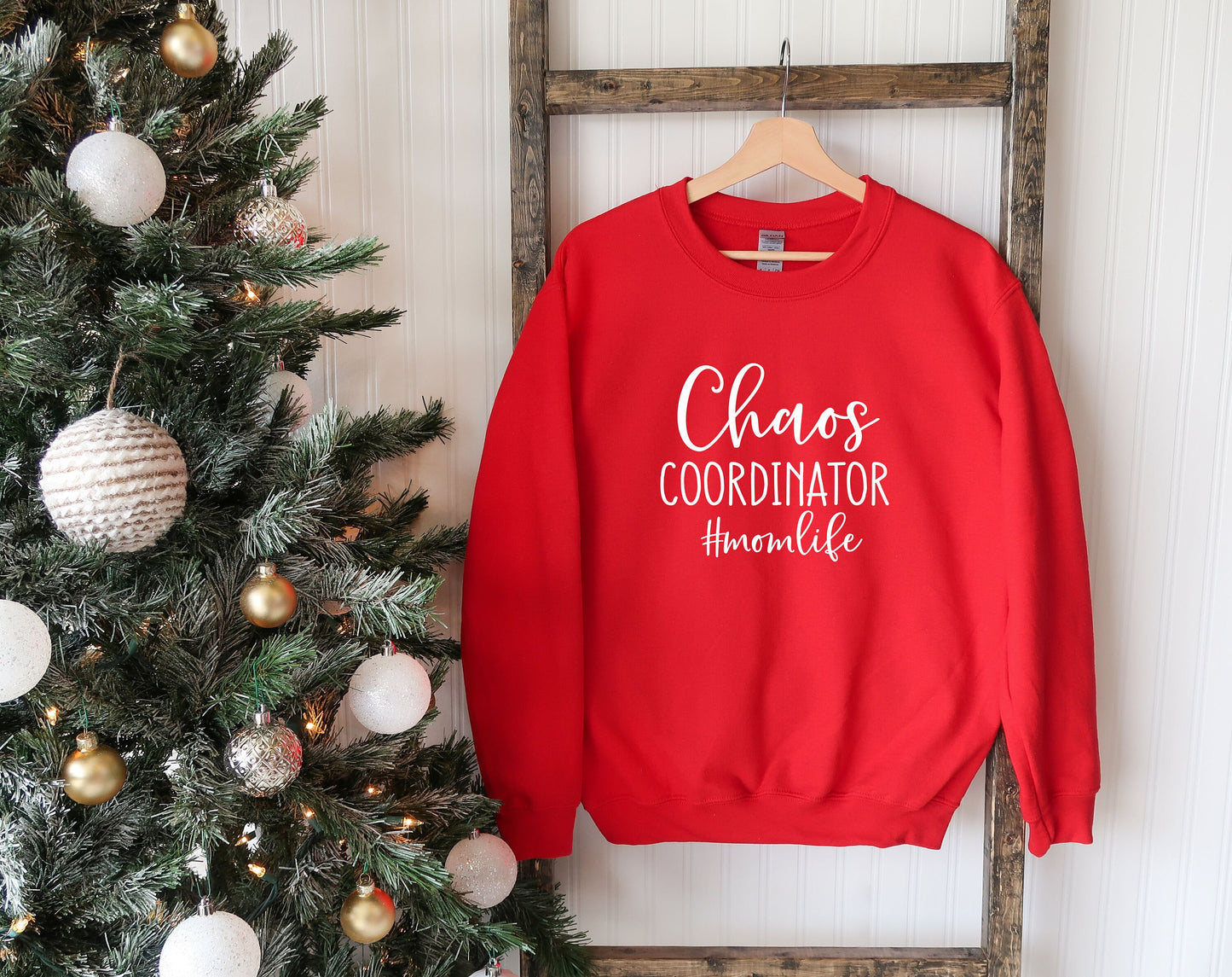 Chaos Coordinator Sweatshirt,Mom Shirts with Sayings,Wife Christmas Gift,Funny Gifts,Gift Sweats for Mom from Daughter,Motherhood Sweat.