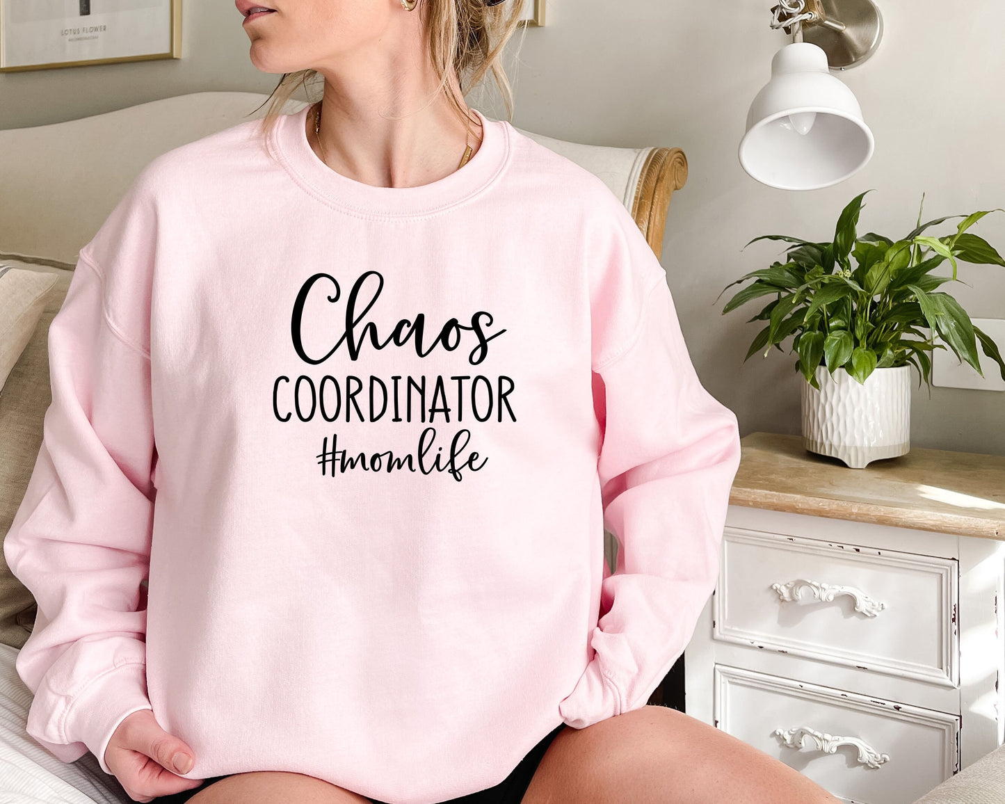 Chaos Coordinator Sweatshirt,Mom Shirts with Sayings,Wife Christmas Gift,Funny Gifts,Gift Sweats for Mom from Daughter,Motherhood Sweat.