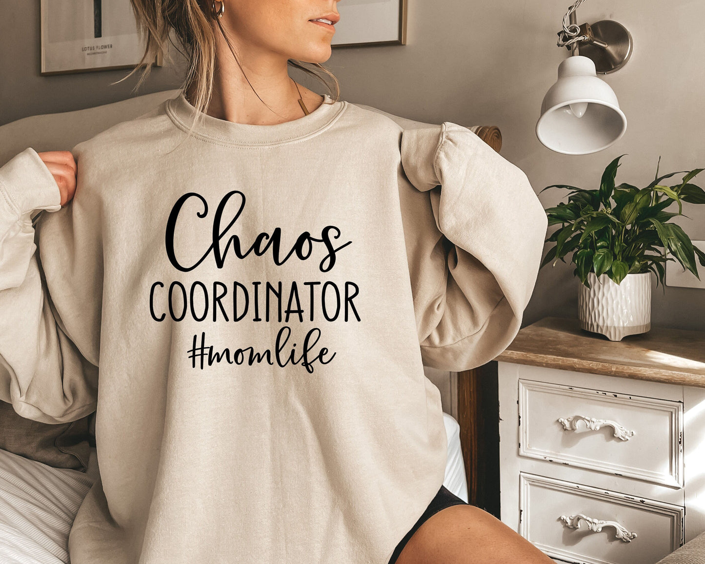 Chaos Coordinator Sweatshirt,Mom Shirts with Sayings,Wife Christmas Gift,Funny Gifts,Gift Sweats for Mom from Daughter,Motherhood Sweat.