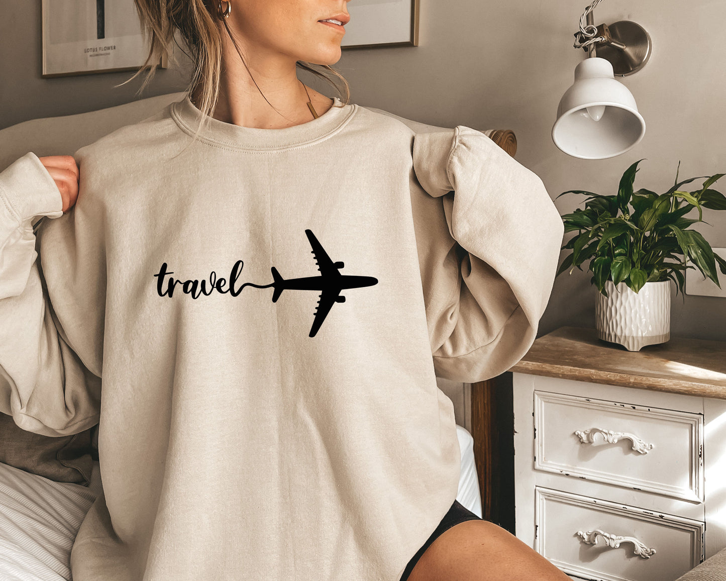 Travel Sweatshirt, Travel Gift, Pilot Sweatshirt,  Adventure Shirt, Travel Addict Shirt, Gift for Traveler, Vacation Shirt