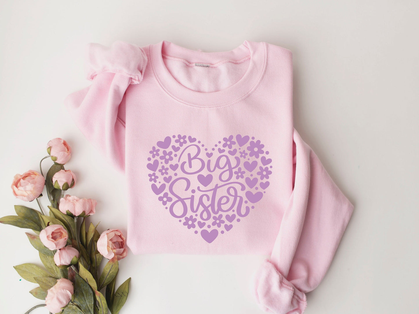 Big Sister Sweatshirt,Big Sis Shirt,Big Sister Announcement shirt, Pregnancy Announcement Tshirt, , Baby Shower Gift,