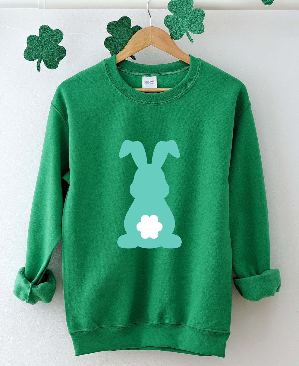 Bunny With Tail Sweatshirt,Easter Bunny Rabbit,Bunny Sweatshirt,Mini Rabbit Shirt,Graphic Tee,Bunny Lover Shirt,Animal Lover Gift,Animal Tee