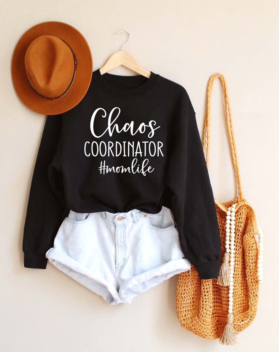 Chaos Coordinator Sweatshirt,Mom Shirts with Sayings,Wife Christmas Gift,Funny Gifts,Gift Sweats for Mom from Daughter,Motherhood Sweat.