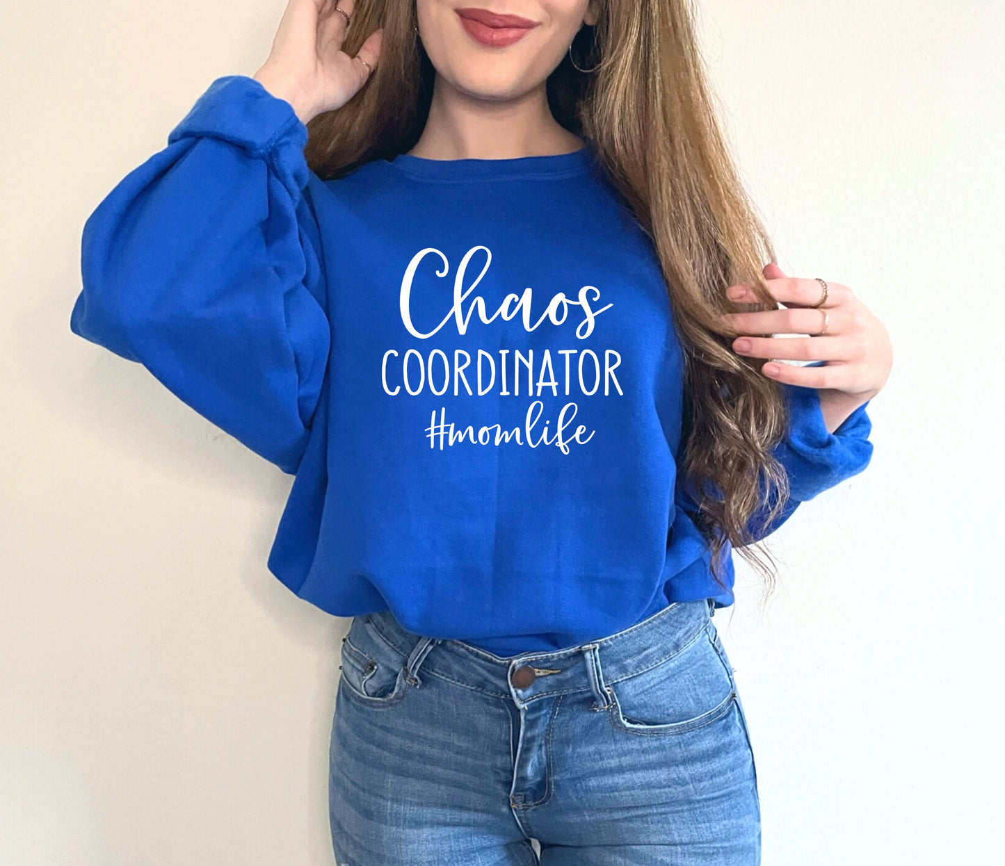 Chaos Coordinator Sweatshirt,Mom Shirts with Sayings,Wife Christmas Gift,Funny Gifts,Gift Sweats for Mom from Daughter,Motherhood Sweat.