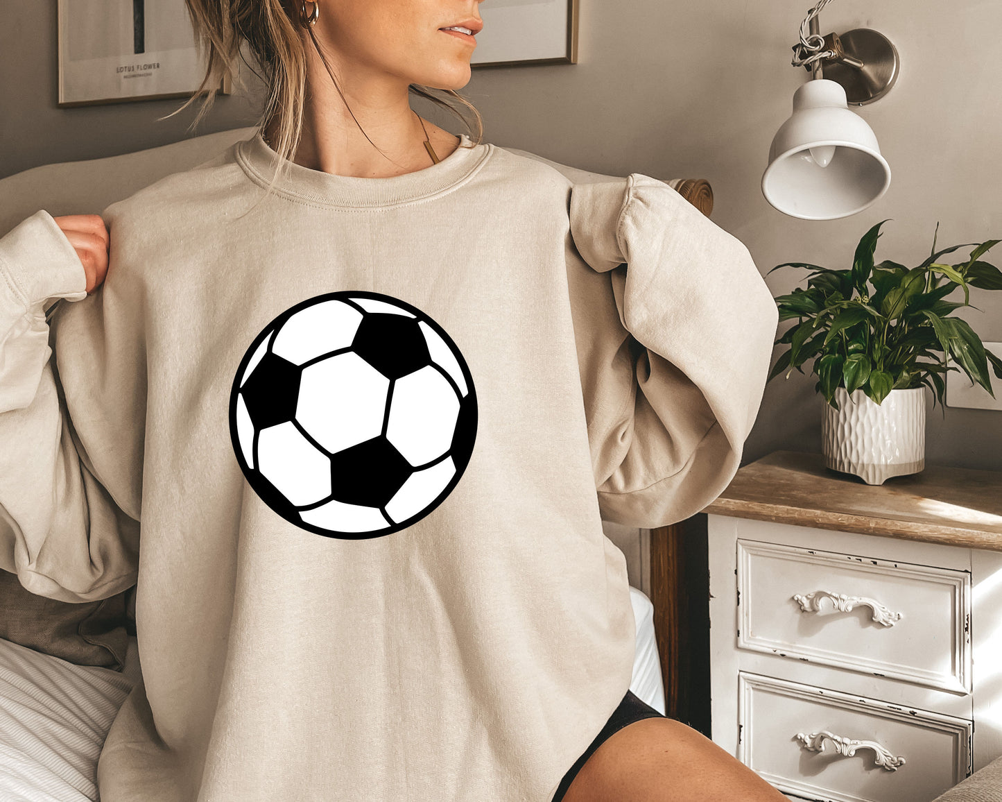 Soccer Ball Sweatshirt, Football Sweatshirt,Sports Shirt,Soccer Shirt,Soccer Crewneck, Soccer Mom Shirt, Soccer Mama Sweatshirt,Game Shirts,