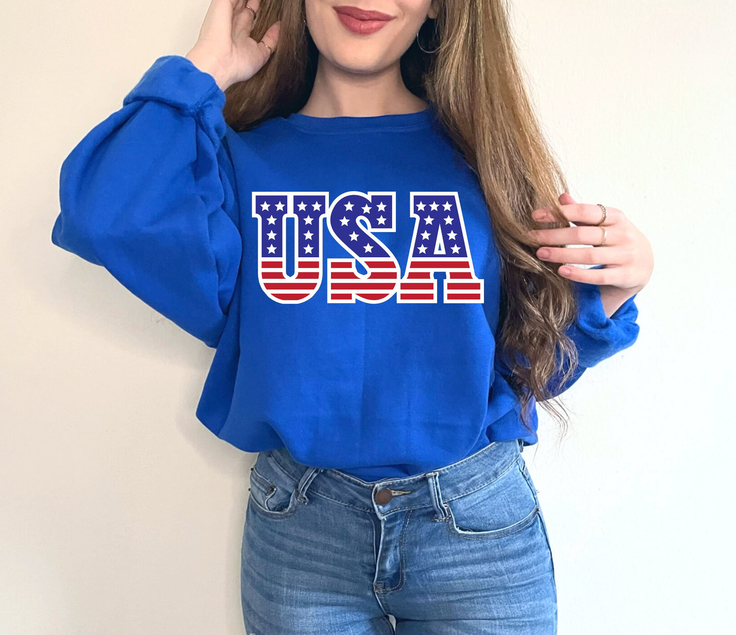 Usa Sweatshirt,America Sweatshirt,USA T Shirt, USA Crewneck,Patriotic Shirt, USA tshirt,America Sweatshirt