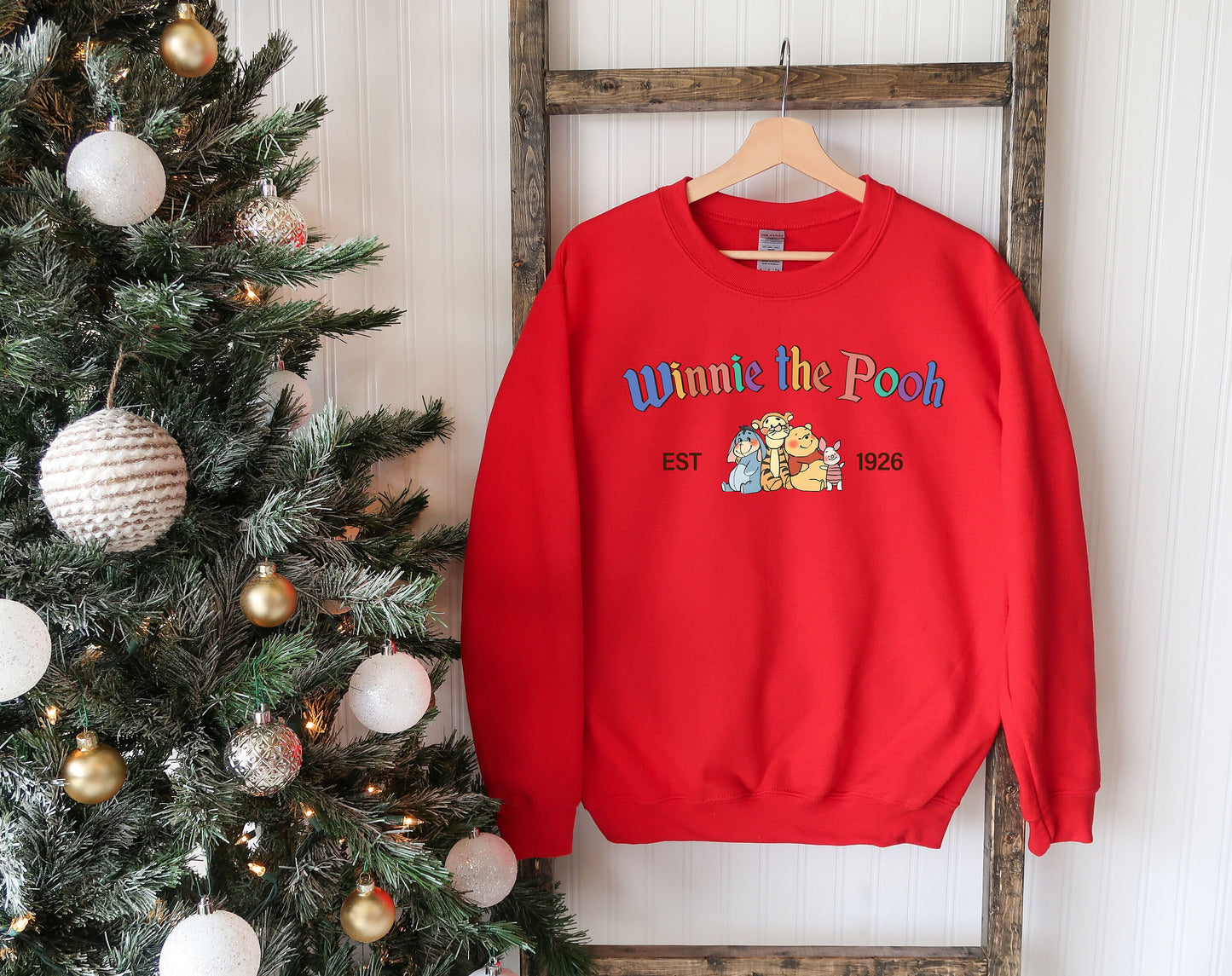 Winnie The Pooh EST 1926 Sweatshirt,Cute Pooh Bear And Friends Shirt,Retro Winnie The Pooh,Disney Pooh Bear Shirt,Walt Disney World Shirt