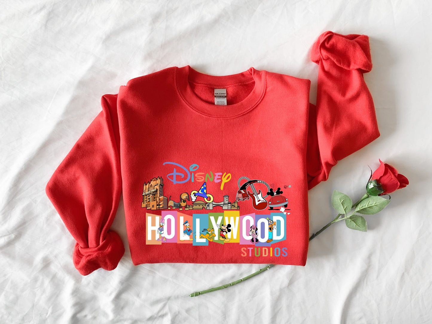 Vintage Disney Hollywood Studios Sweatshirt,Hollywood Studios Shirt, Hollywood Studios Disney Trip Sweatshirt, Disney Family Vacation