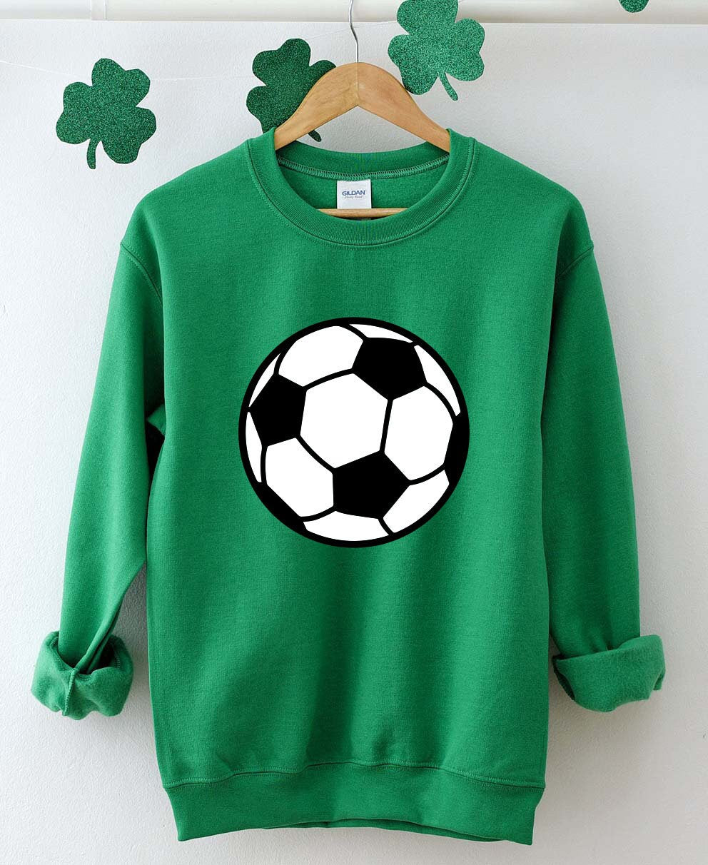 Soccer Ball Sweatshirt, Football Sweatshirt,Sports Shirt,Soccer Shirt,Soccer Crewneck, Soccer Mom Shirt, Soccer Mama Sweatshirt,Game Shirts,