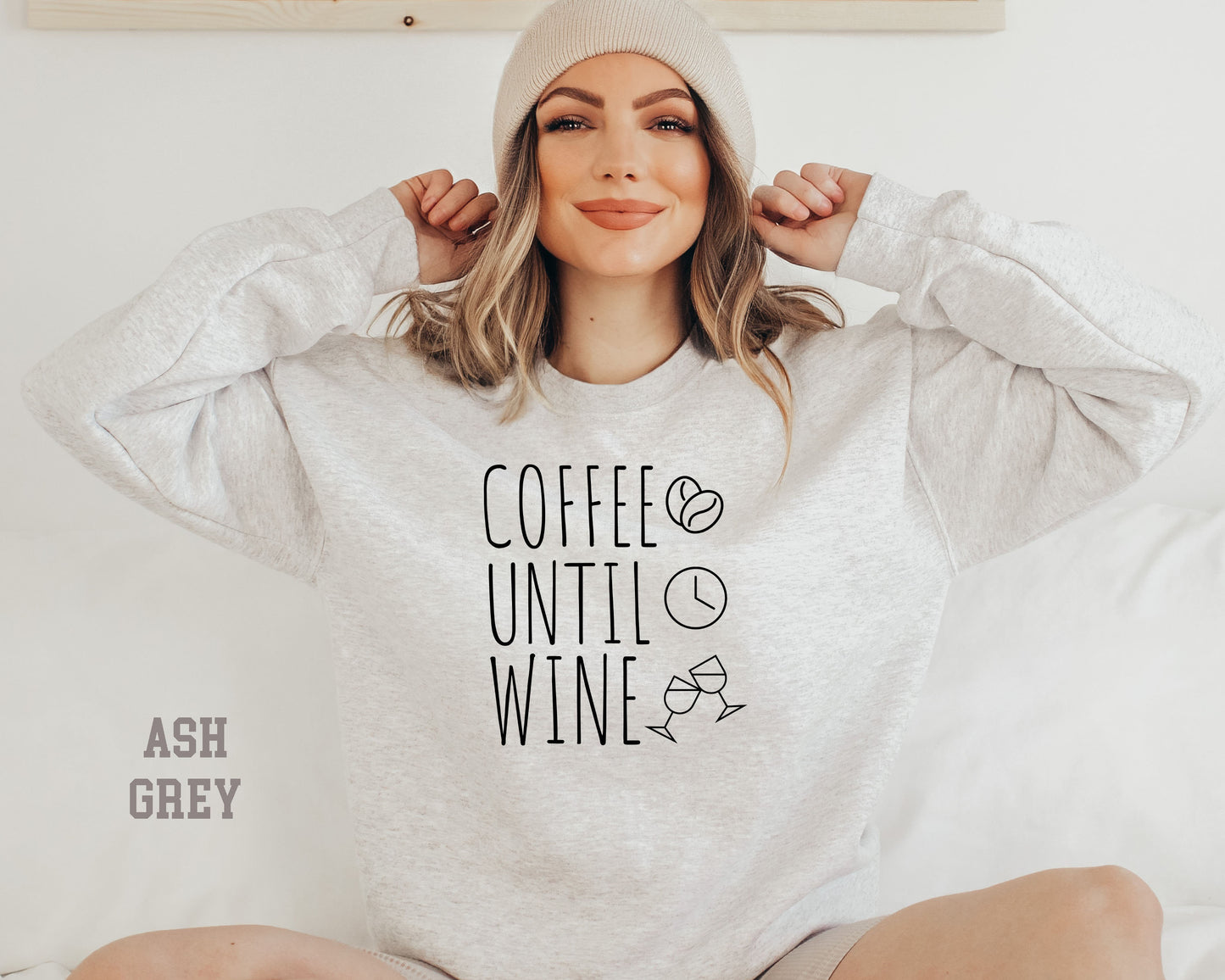 Coffee Until Wine Sweatshirt,Coffee Until Wine Shirt,Coffee Wine Shirt, Wine Drinkers Shirt, Coffee Wine Gift Coffee