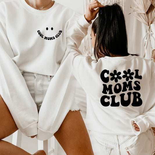 Cool Moms Club Sweatshirt,Mama Sweatshirt, Official Member of Cool Moms, Cool Mom Club Hoodie,Mom Life Sweatshirt, Mom Hoodie, Gift for Mama