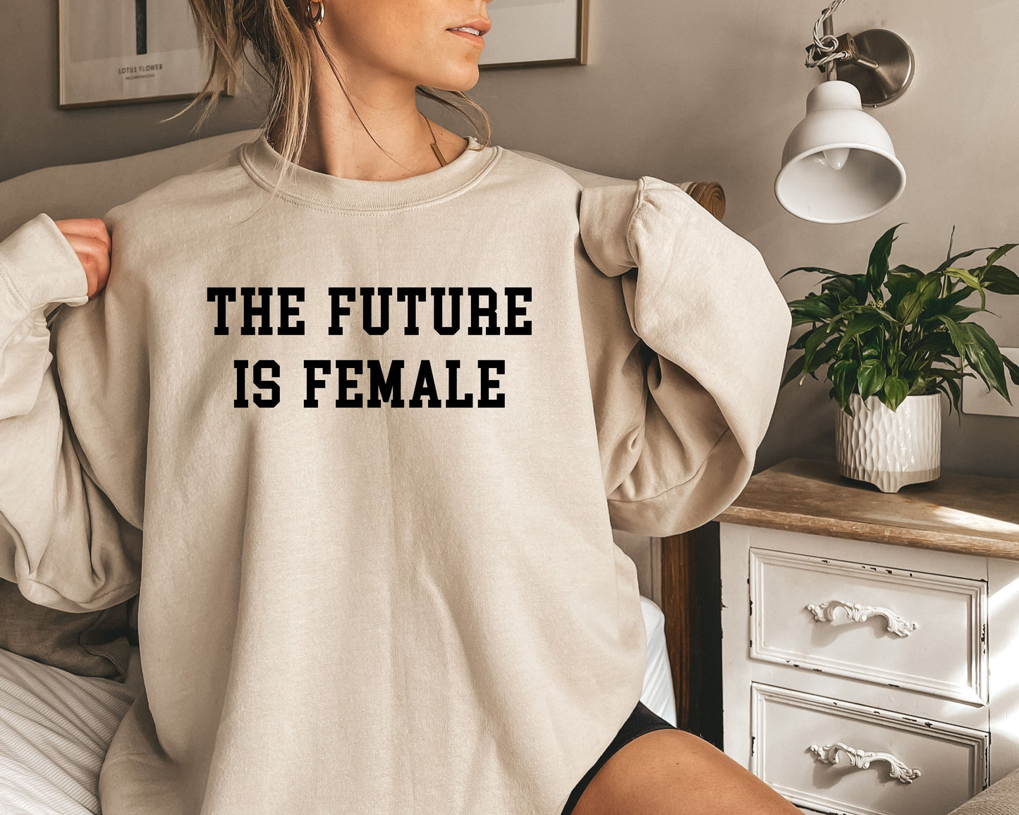 The Future Is Female Sweatshirt,Feminism Shirt,Liberal Unisex Ladies Tee,Motivational Shirt,Inspirational shirt,For Women,Gift IdeasFeminism