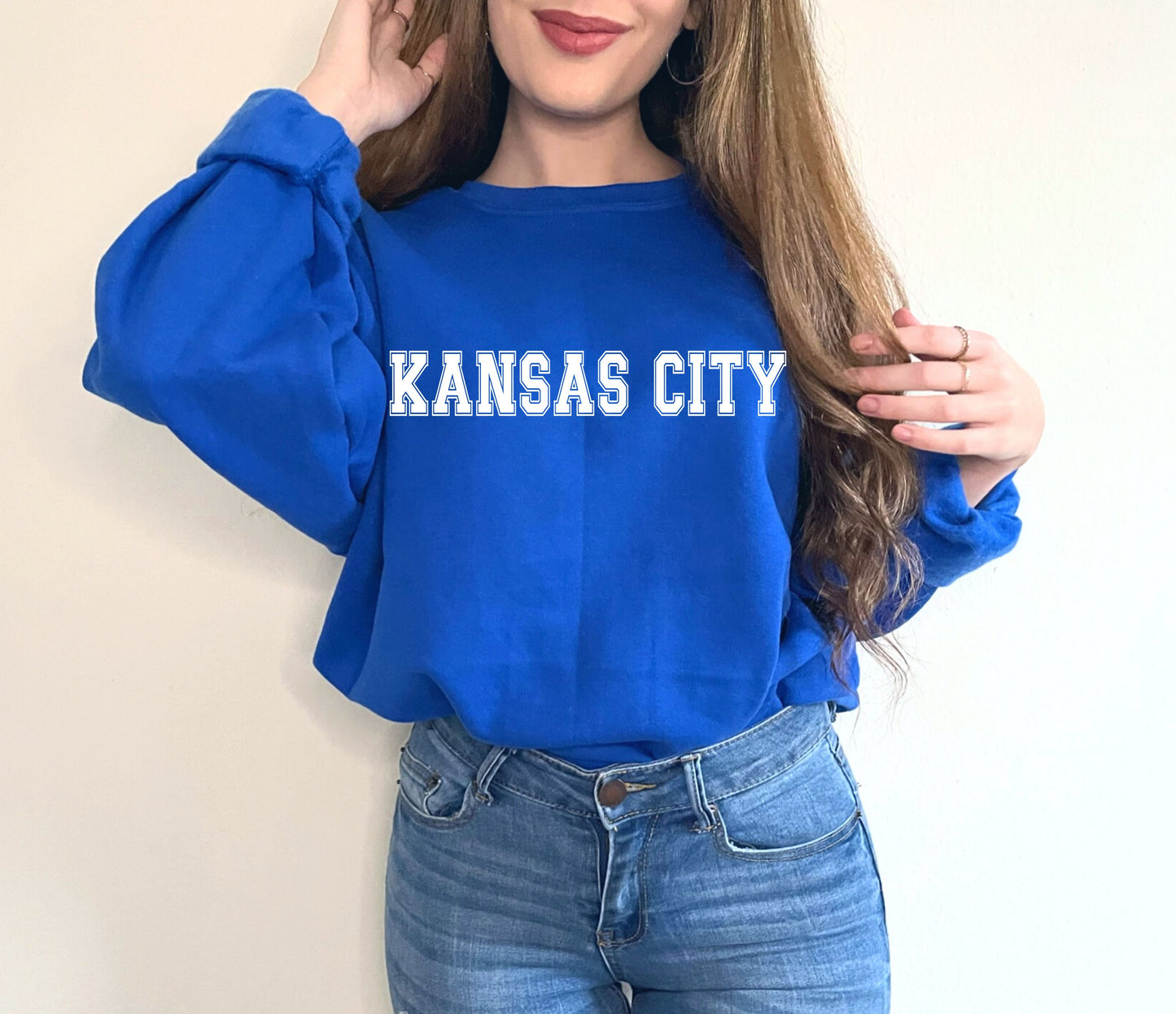 Retro Kansas City Sweatshirt,Vintage Kansas City Football Shirt,Kansas City Football Women Shirt,KC Tees,Football Shirt,