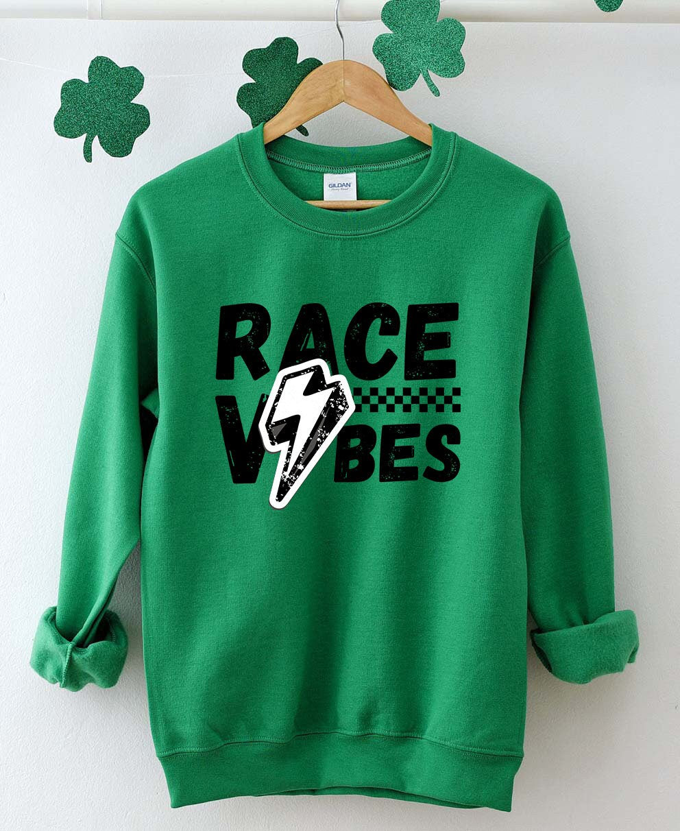 Race Vibes Sweatshirt,Race Day Tee, Race Day Vibes Shirt, Race Season, Racing Gifts for Her, Gifts for Mom