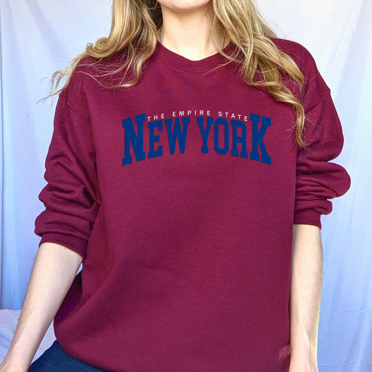 New York Sweatshirt,The Empire State Shirt,New York Shirt,New York Gift,College Student gift,East Coast Sweatshirt, New Yorker Sweatshirt,