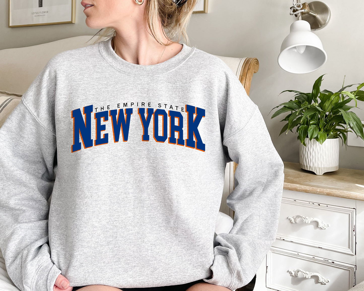 New York Sweatshirt,The Empire State Shirt,New York Shirt,New York Gift,College Student gift,East Coast Sweatshirt, New Yorker Sweatshirt,