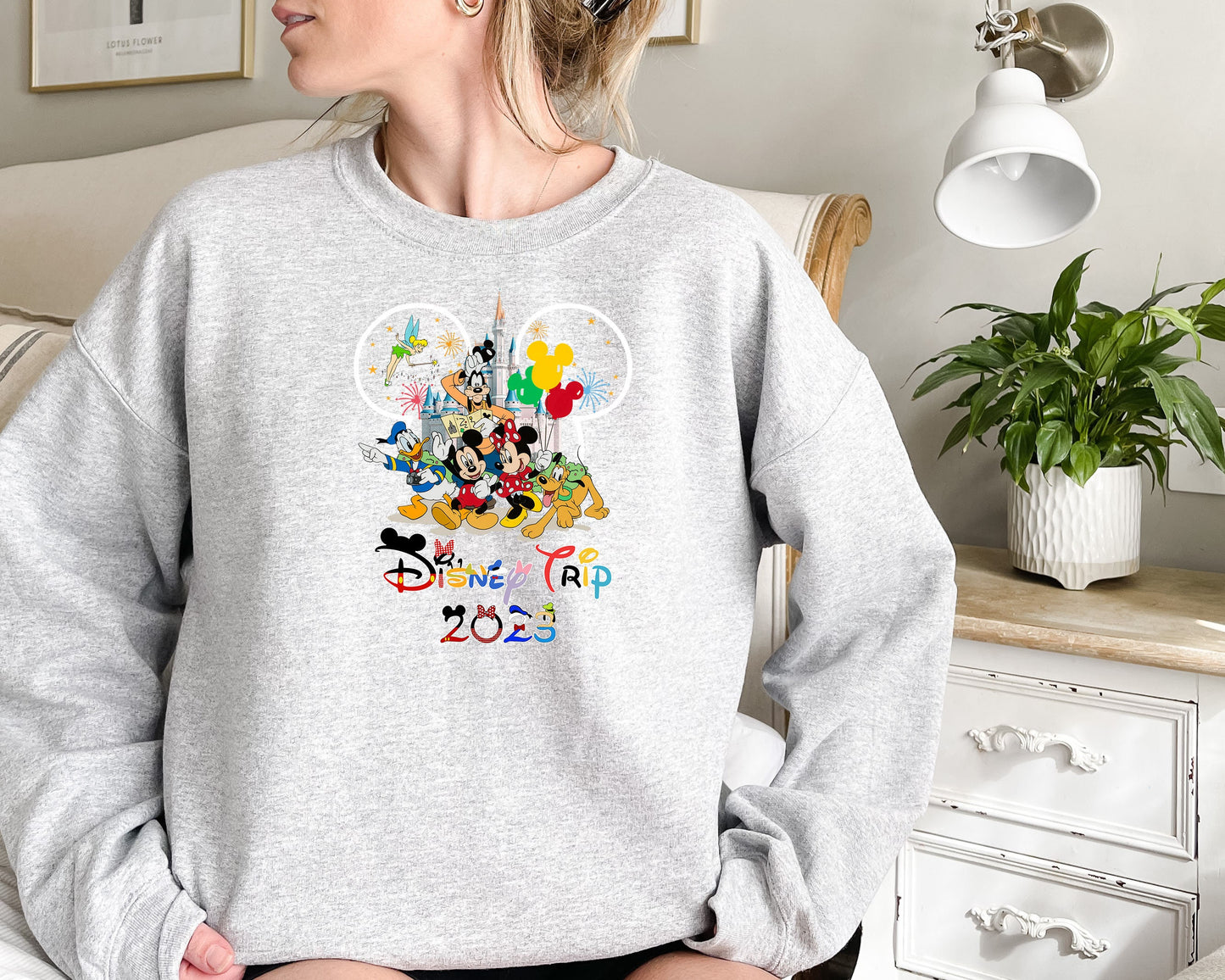 Disney Trip 2023 Sweatshirt, Mickey, Disney Sweater, Disneyland Shirt, Disney World, Disney Crewneck, Mickey Mouse, Minnie Mouse,