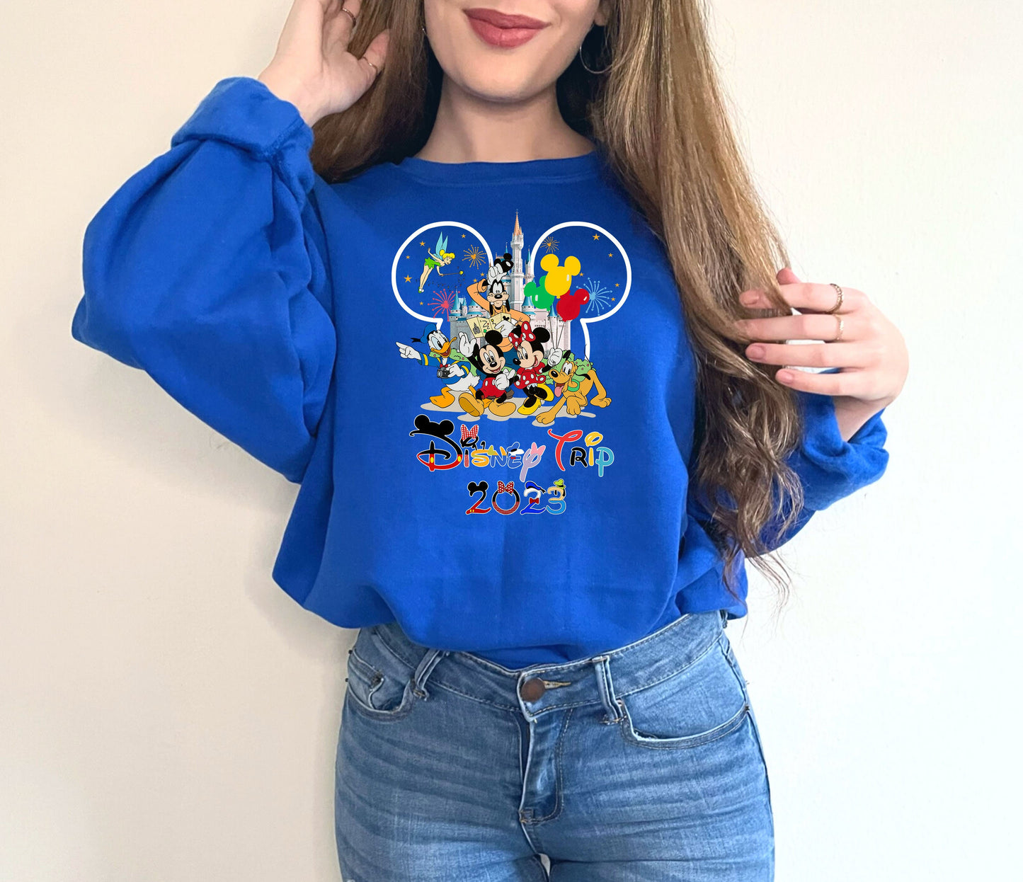 Disney Trip 2023 Sweatshirt, Mickey, Disney Sweater, Disneyland Shirt, Disney World, Disney Crewneck, Mickey Mouse, Minnie Mouse,