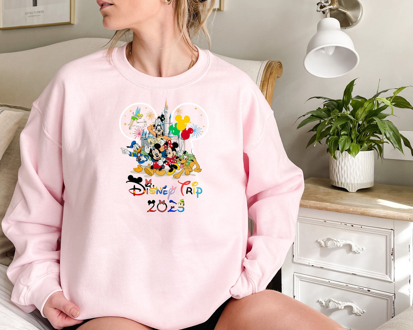 Disney Trip 2023 Sweatshirt, Mickey, Disney Sweater, Disneyland Shirt, Disney World, Disney Crewneck, Mickey Mouse, Minnie Mouse,