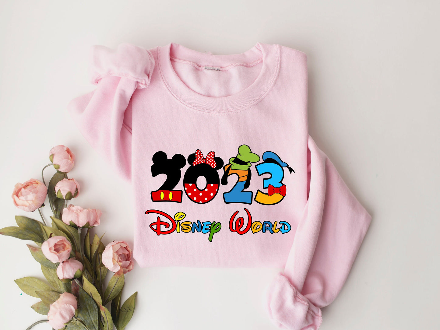 2023 Disney World Sweatshirt, Disney World 2023 Family Vacation Shirt Hoodie Sweatshirt, Disney 2023 Group Shirt