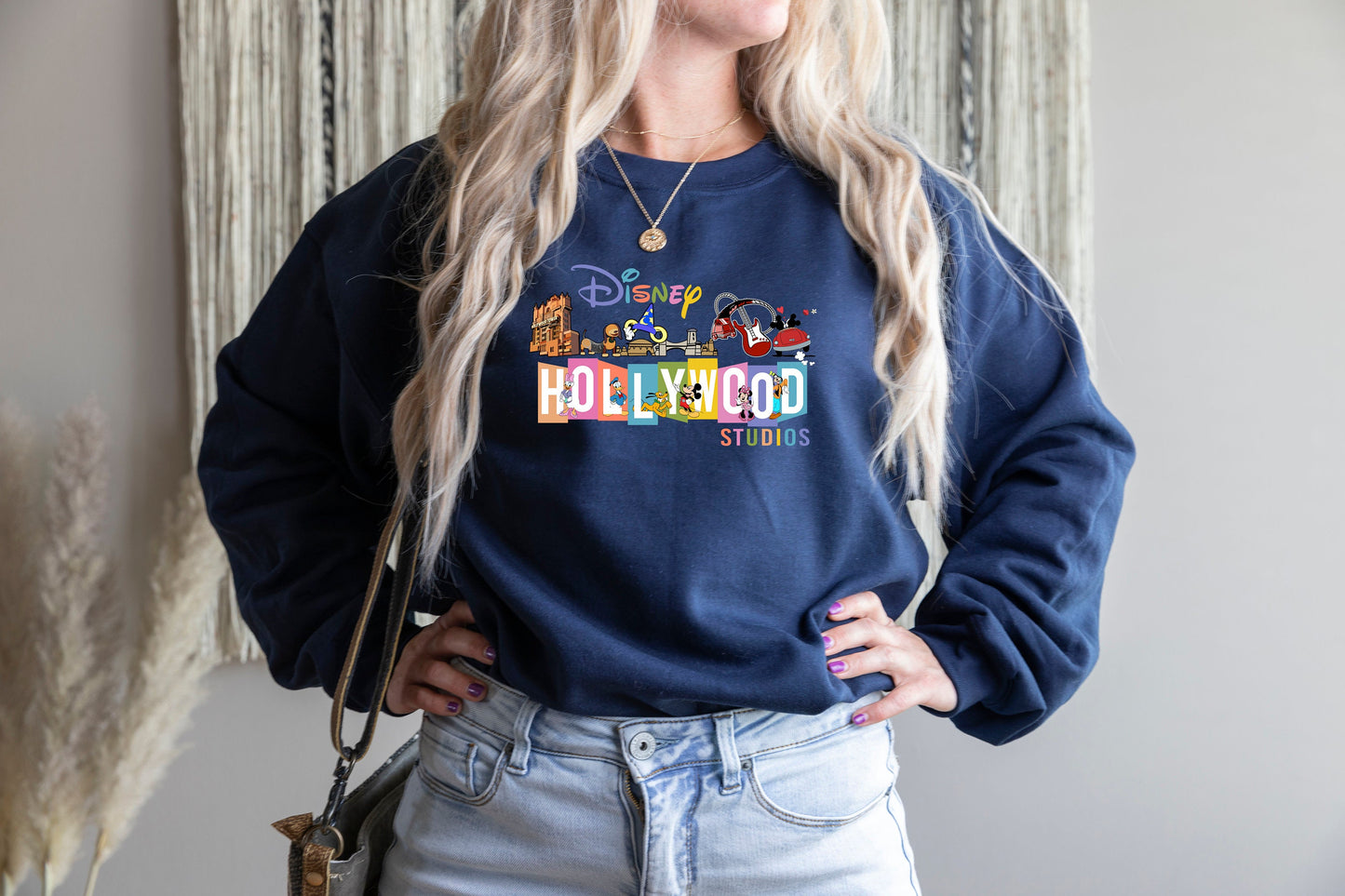 Vintage Disney Hollywood Studios Sweatshirt,Hollywood Studios Shirt, Hollywood Studios Disney Trip Sweatshirt, Disney Family Vacation