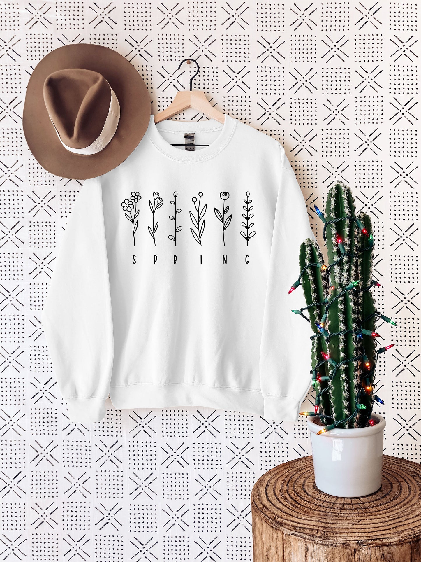 Spring Flowers Sweatshirt,Spring Flowers Shirt,Easter Gift, Floral Shirt,Spring Lover Gift, Cute Spring Sweater, Spring Season Sweatshirt