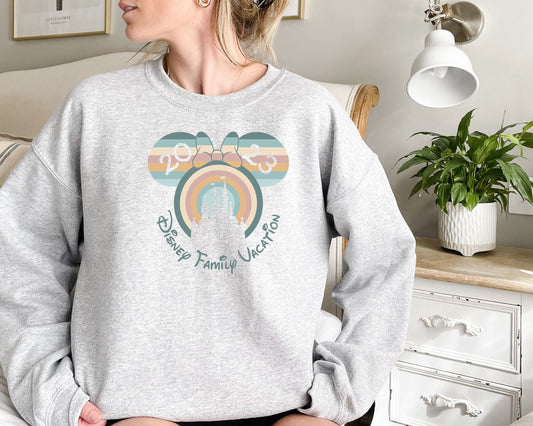 2023 Minnie Disney Vacation Sweatshirts,Disney Shirts,Disney Vacation 2023 Shirt, Disney Family Vacation Shirt, Disney Trip 2023, Disneyland