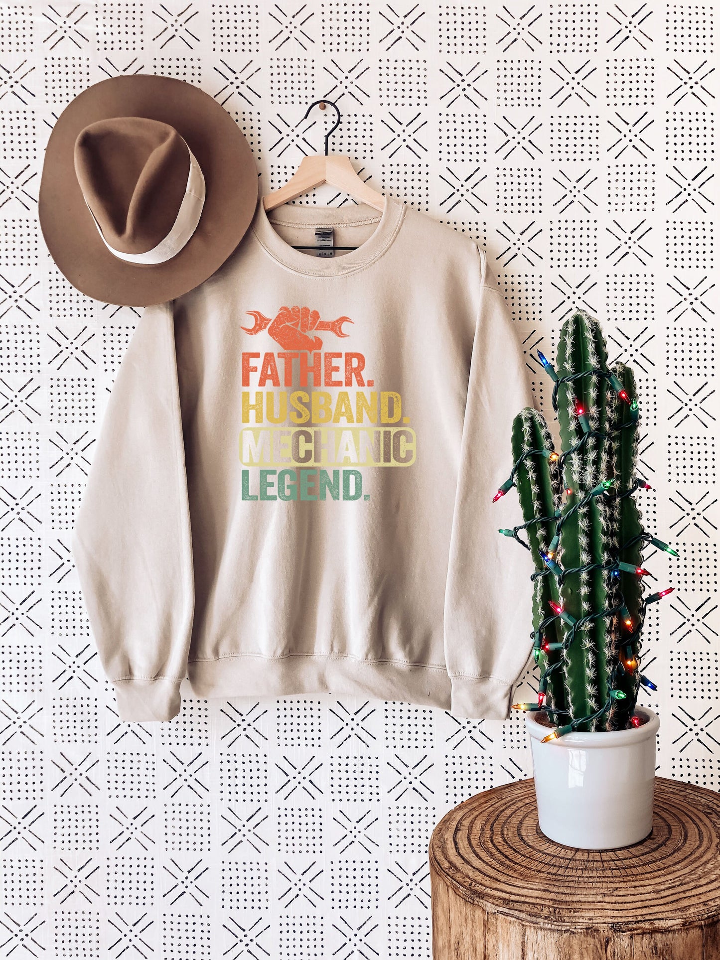 Father Husband Mechanic Legend Sweatshirt,Fathers Day Mechanic Gift,Mechanic Dad Husband Shirt,Mechanic Gift for Men,Mechanic Mens Tee