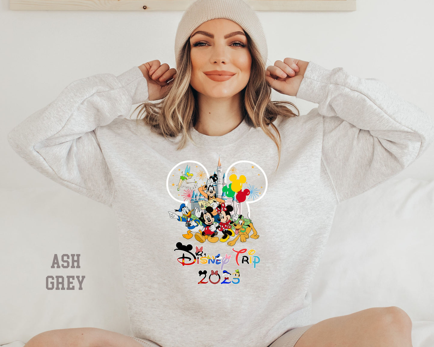 Disney Trip 2023 Sweatshirt, Mickey, Disney Sweater, Disneyland Shirt, Disney World, Disney Crewneck, Mickey Mouse, Minnie Mouse,