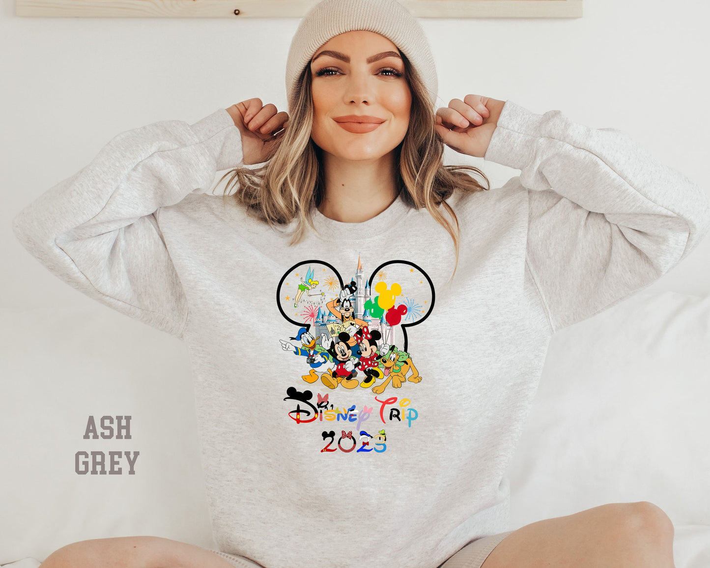 Disney Trip 2023 Sweatshirt, Disney Mickey Minnie Shirt, Disneyworld Shirt 2023, Vintage Disneyland Shirt, Disney Vacation Tee