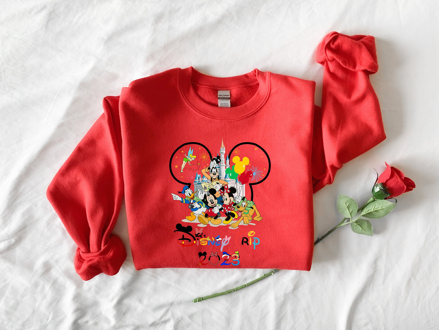 Disney Trip 2023 Sweatshirt, Disney Mickey Minnie Shirt, Disneyworld Shirt 2023, Vintage Disneyland Shirt, Disney Vacation Tee