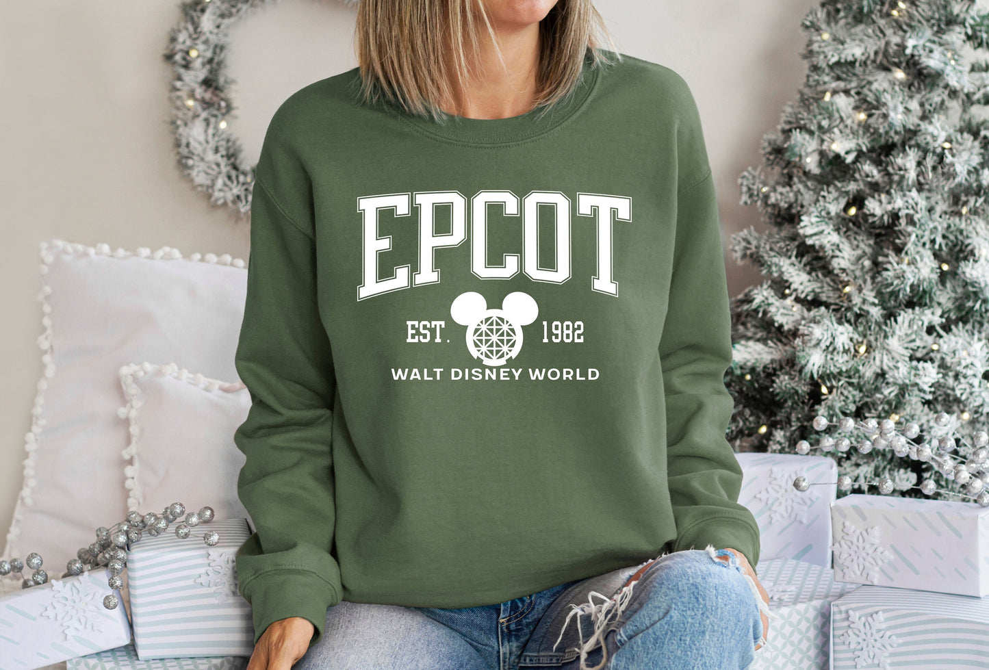 Disney Epcot 1982 Sweatshirt,Walt Disney World Sweatshirt,Disney Family Trip Shirt, Vintage Walt Disney World