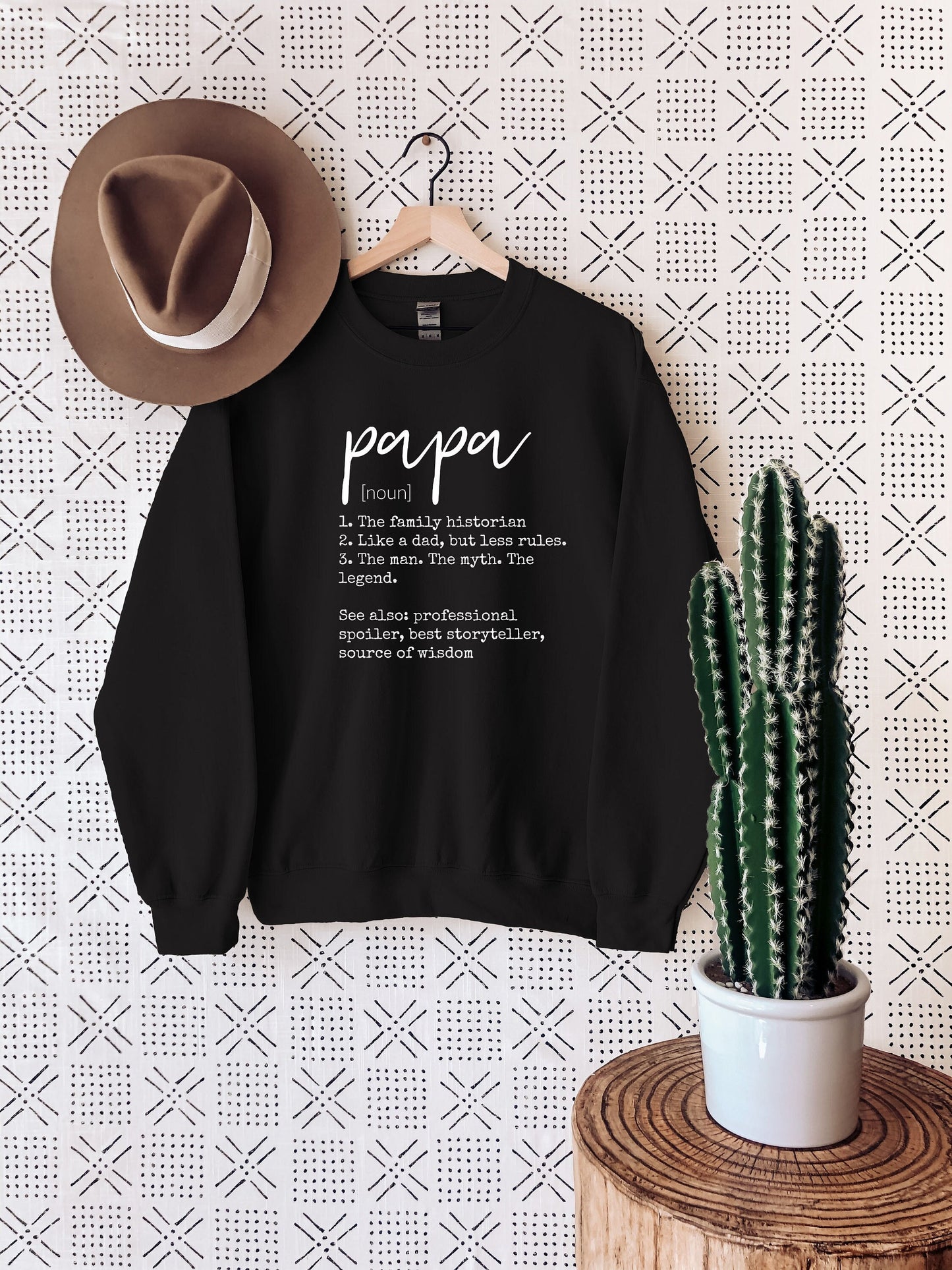 Papa Sweatshirt, Pregnancy Announcement, Fathers Day Gift, Papa Gift, Papa Shirt, Fathers day shirt