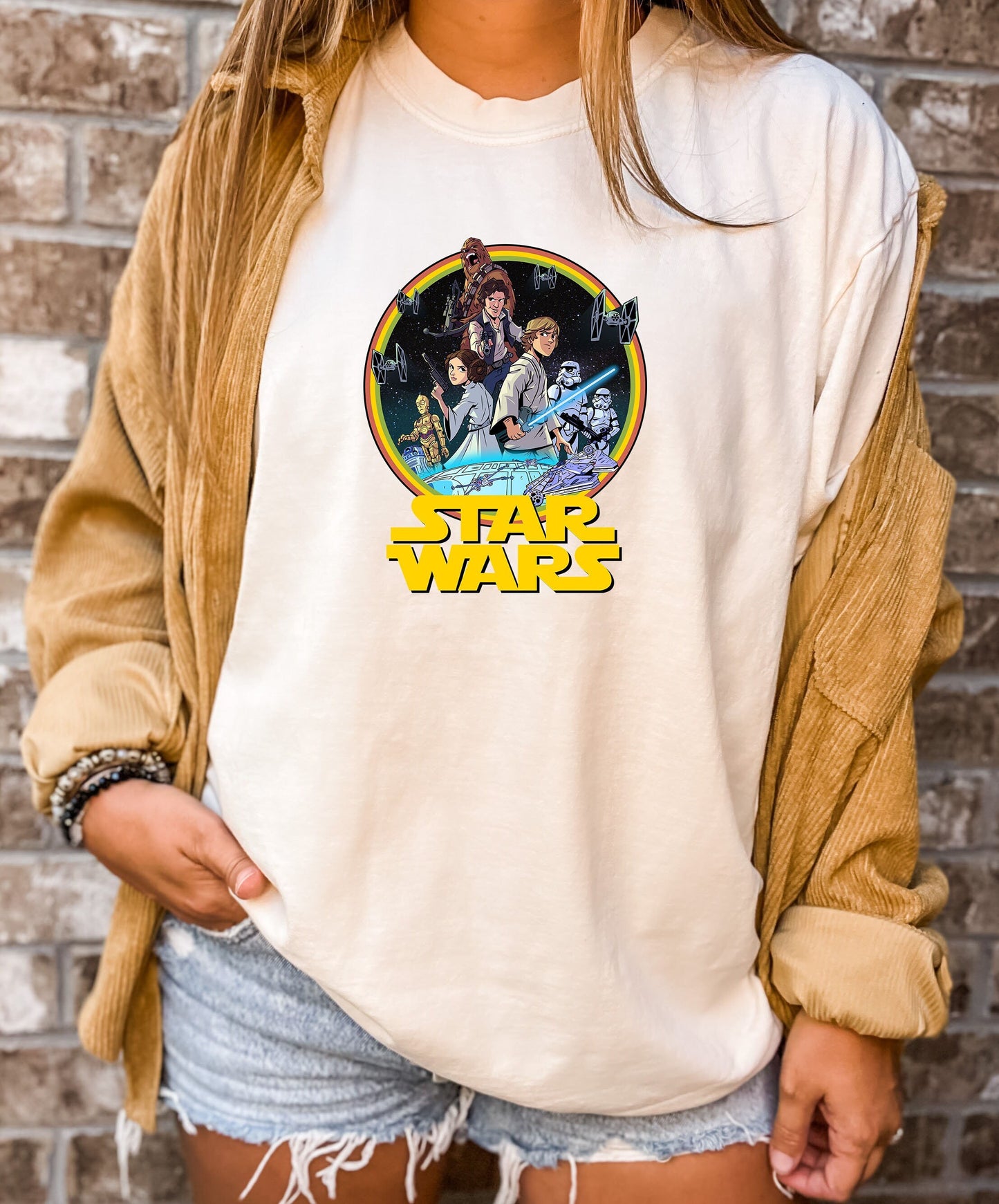 Comfort Colors Star Wars Shirt,Star Wars Disney Shirt,Star Wars Tshirt,Disney Man Shirt, Darth Vader,Star Wars Planets Simple Shirt