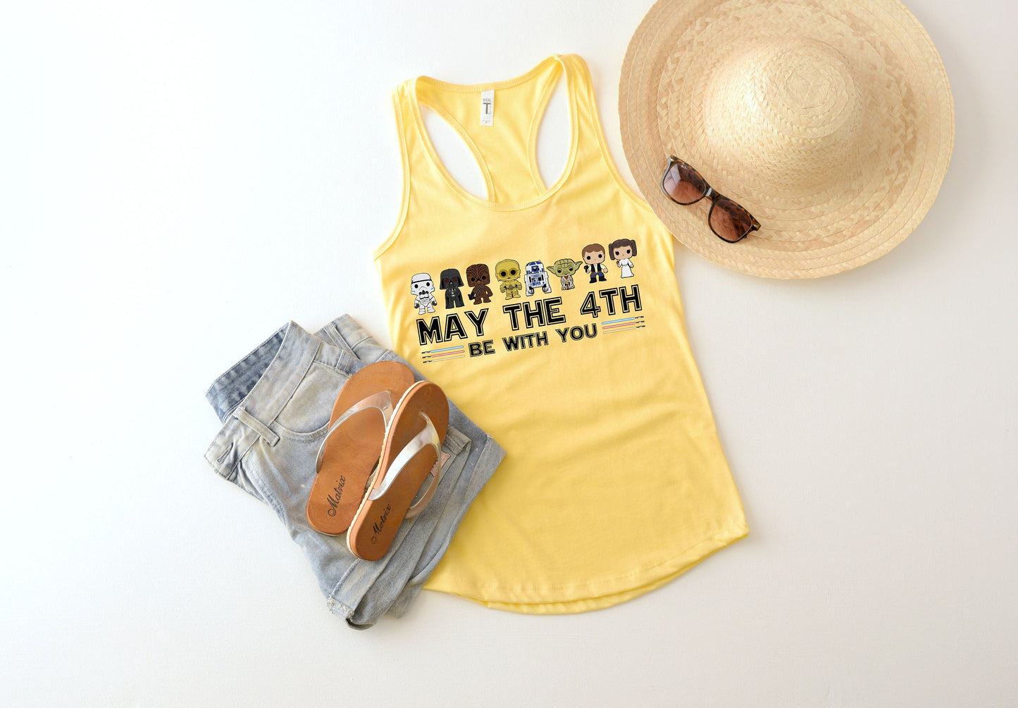 May The 4th Be With You Tank Top, Star Wars Tank,Family Vacation Tank Disneyworld Tank Top Disneyland Shirt