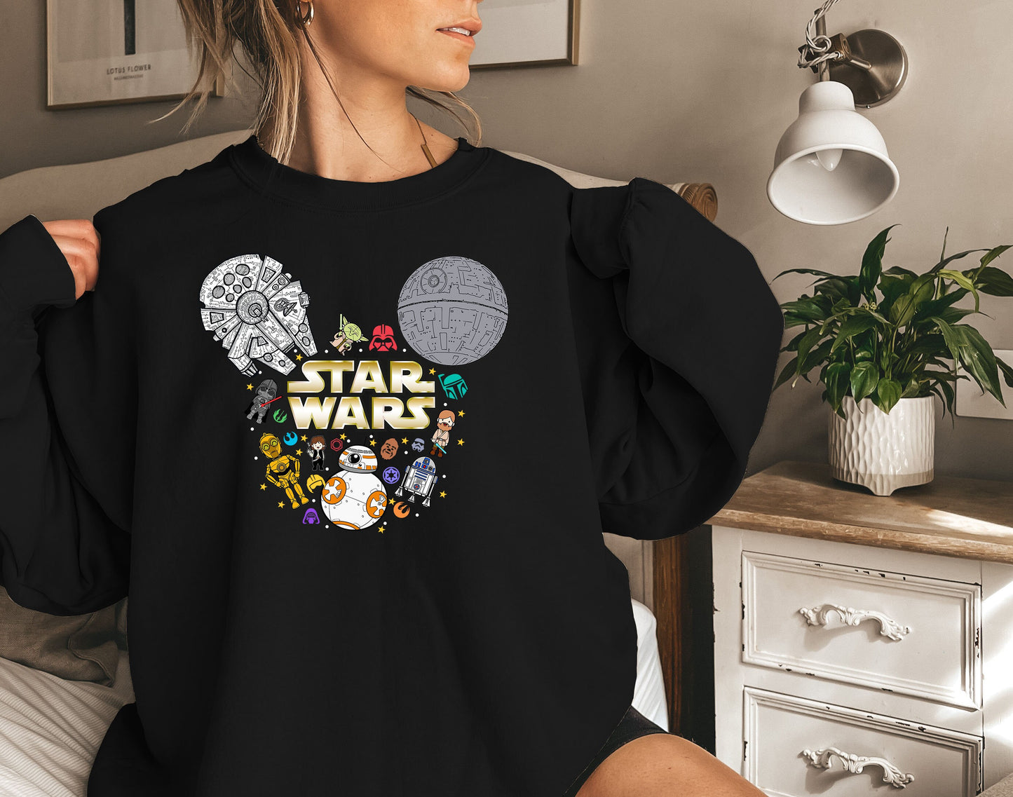 Star Wars Mickey Mouse Sweatshirt,Mickey Disney Shirt,Star Wars Mickey,Disney Trooper Galaxy Tee Mickey Mouse Shirt, Star Wars Mickey Tshirt