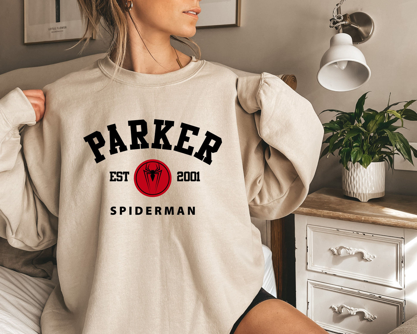 Parker Est 2001 Sweatshirt, Spider ma Sweatshirt, Avengers Team Sweatshirt, Marvel Sweatshirt, Superhero Sweatshirt, parker, barnes, peter p