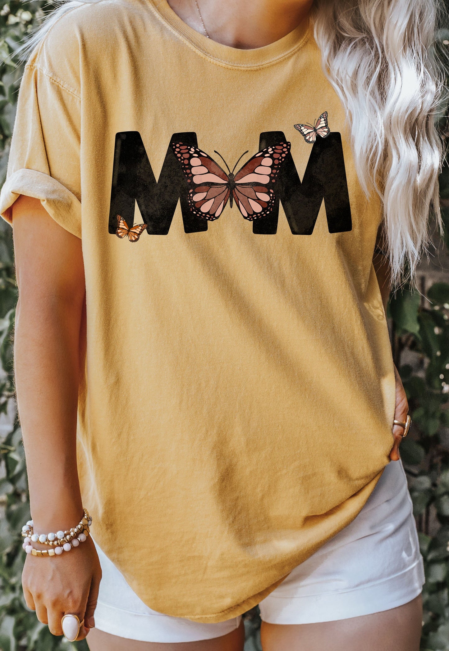 Comfort Colors Mom Butterfly Tshirt,Happy Mother’s Day,Mom Shirt,Mom Life Tshirt , Mother’s Day Shirt,Mom Butterfly Shirt