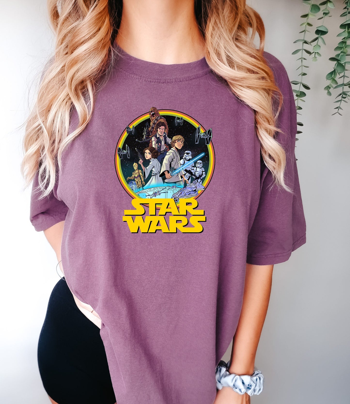 Comfort Colors Star Wars Shirt,Star Wars Disney Shirt,Star Wars Tshirt,Disney Man Shirt, Darth Vader,Star Wars Planets Simple Shirt