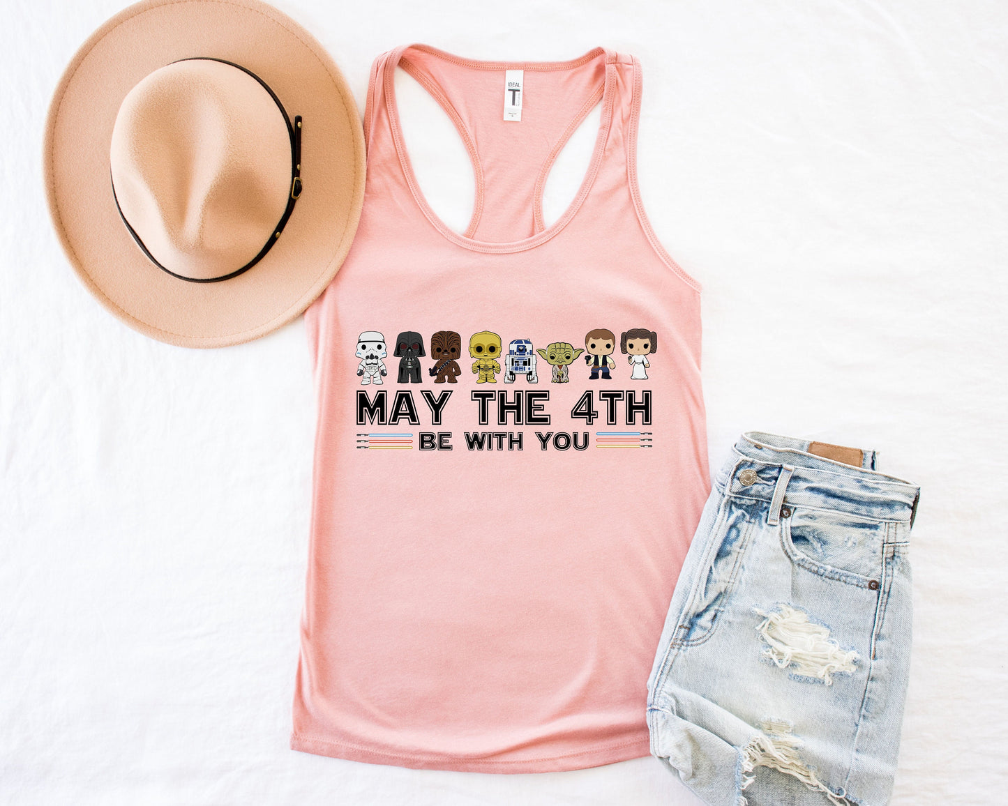 May The 4th Be With You Tank Top, Star Wars Tank,Family Vacation Tank Disneyworld Tank Top Disneyland Shirt