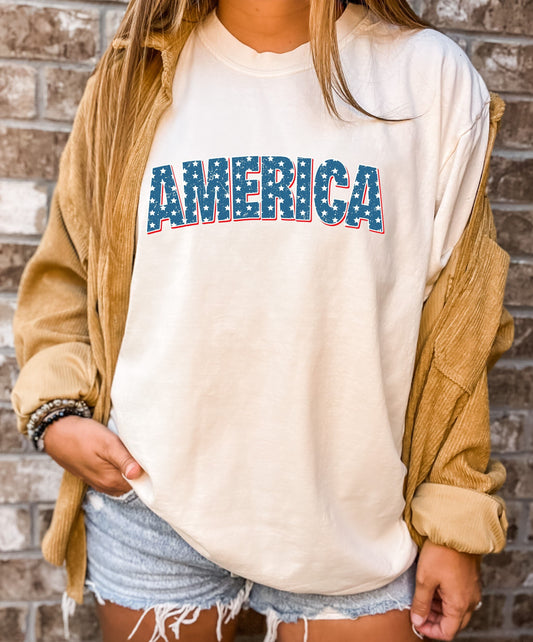 Comfort Colors America Shirt, 4th Of July Shirt, America Shirt, America Flag Shirt, USA Sweatshirt, American Shirts,Patriot Shirt