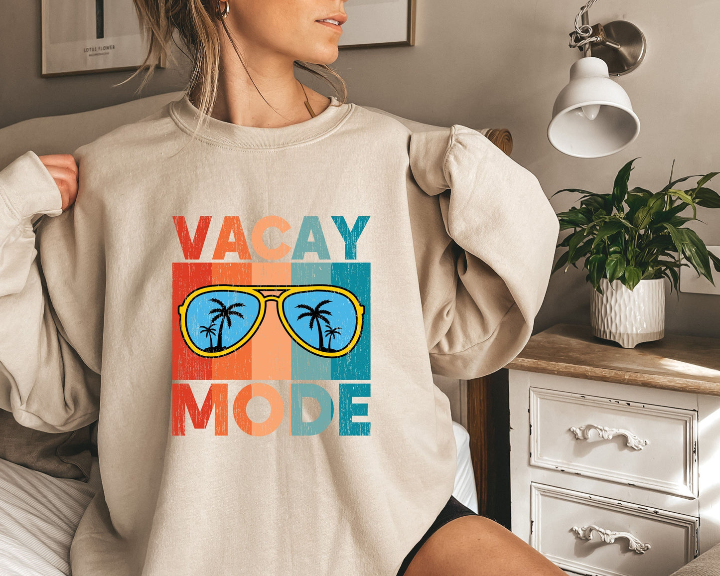 Vacay Mode Sweatshirt,Vacation Shirt,Family Vacation Shirt, Vacay Mode, Camping Shirt, Travel Shirt, Adventure Shirt,Traveler Gift