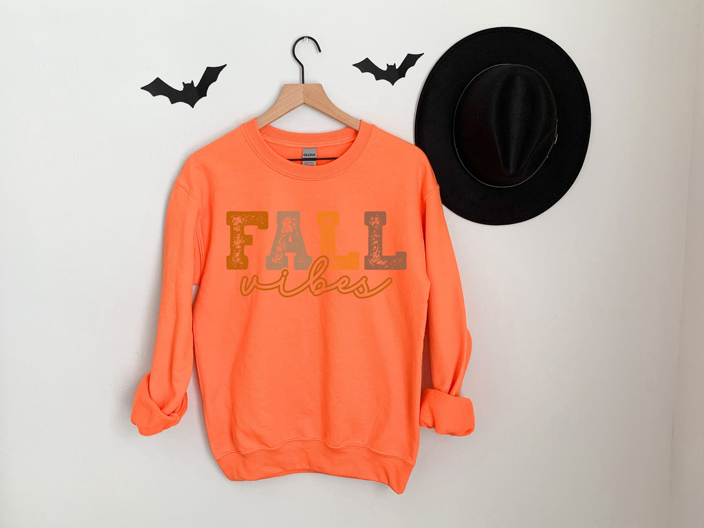 Fall Vibes Sweatshirt, Fall Sweatshirt, Halloween Shirt, Halloween Sweatshirt, Fall Tshirt, Autumn Shirt, Pumpkin Shirt, Fall Sweatshirt