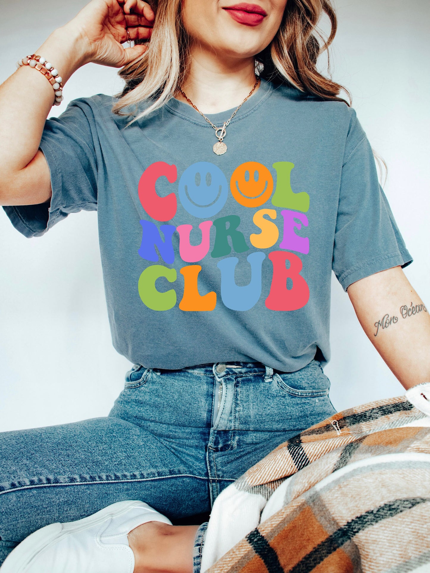 Comfort Colors® Cool Nurse Club Shirt,Nurses Club Shirt, Gift For Nurse,Nursing Mode Shirt, Nurse Birthday, Nurse Shirt