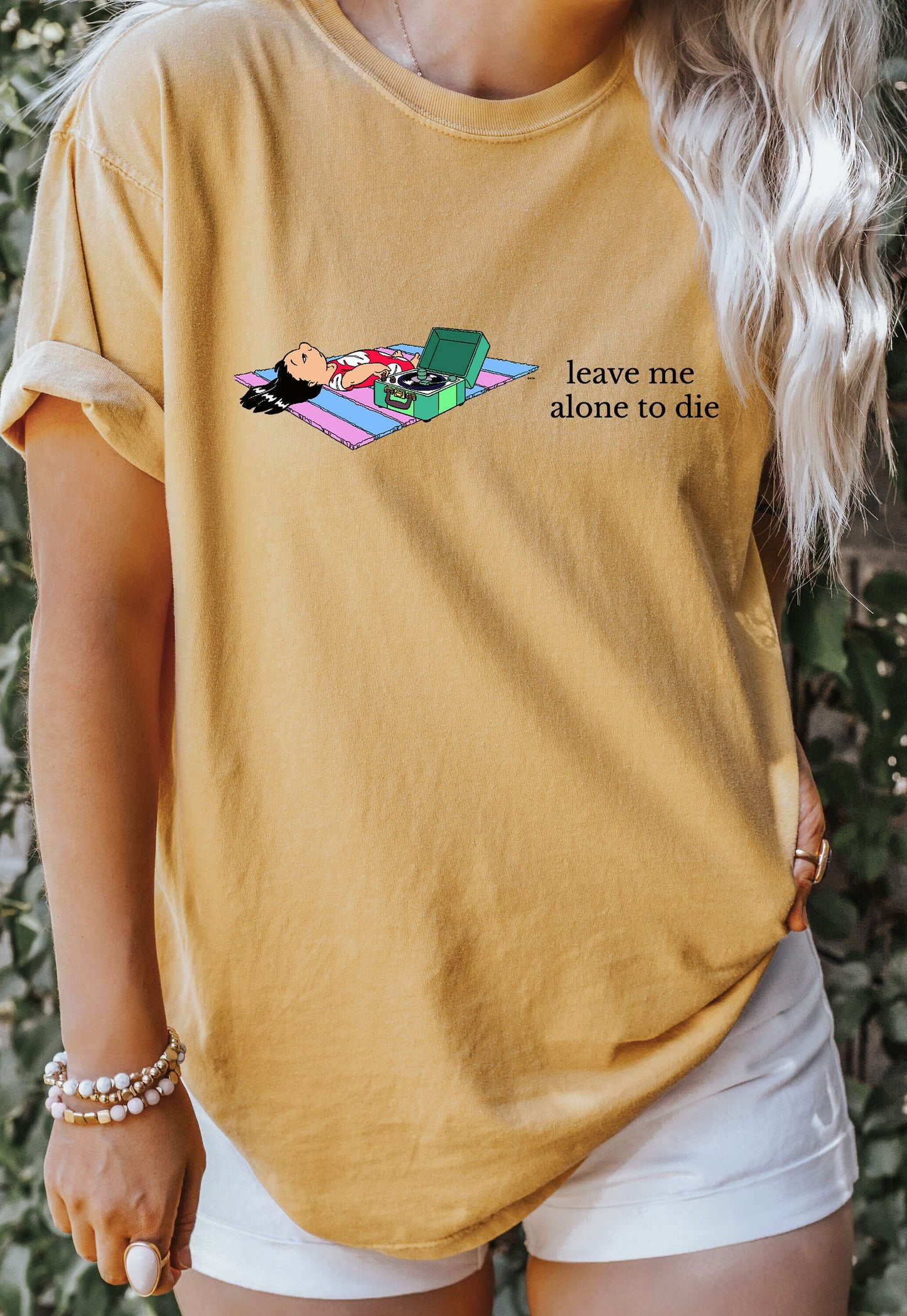 Comfort Colors Leave Me Alone To Die Shirt,Funny Saying Shirt,Lilo Crewneck Shirt,Minimal Gift,Women Shirt,Leave Me Alone to Die Sweatshirt,