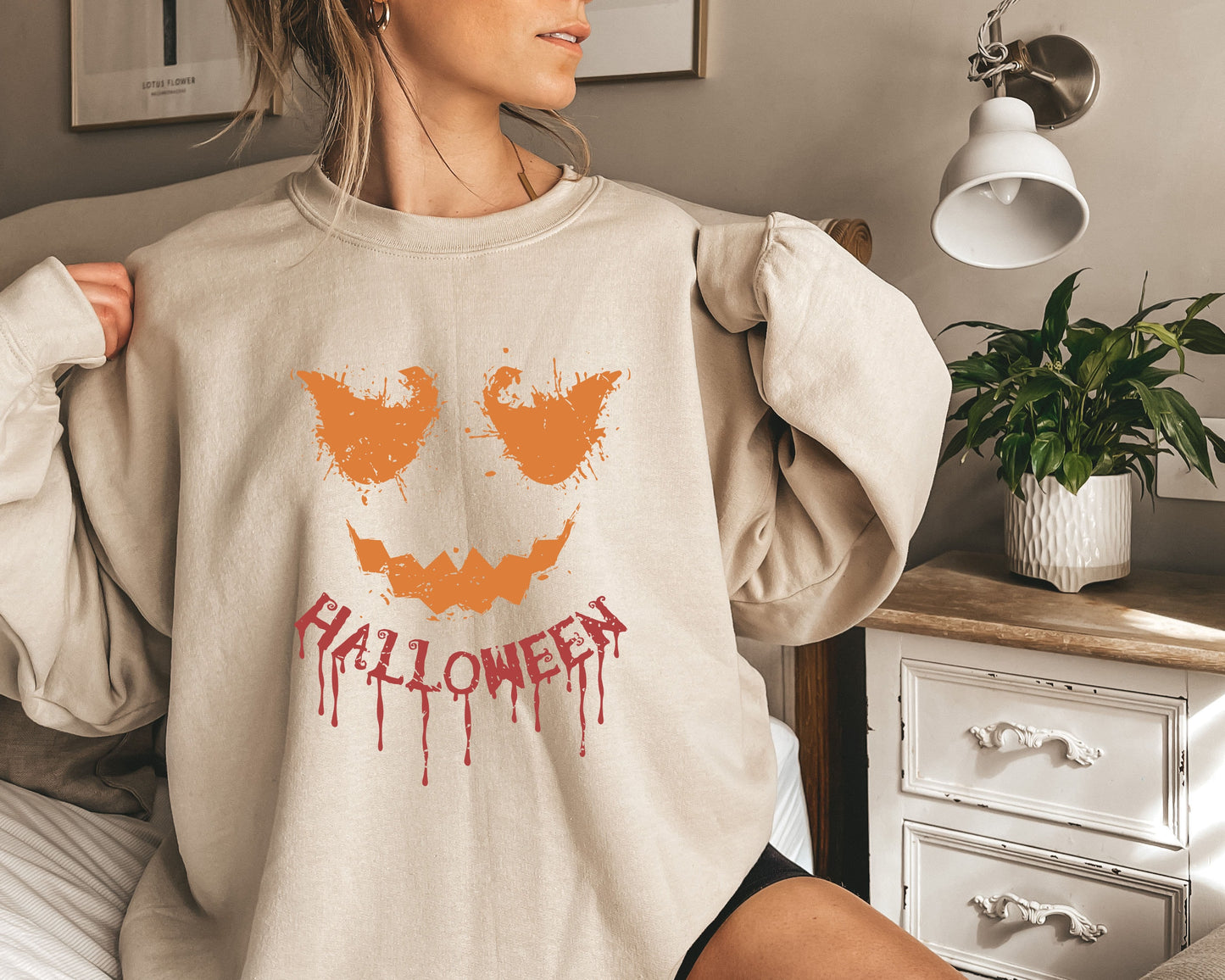 Halloween Sweatshirt, Halloween Shirt, Pumpkin Sweatshirt, Pumpkin Sweater, Jack-o-Lantern Sweat, Spooky Season, Fall Shirts