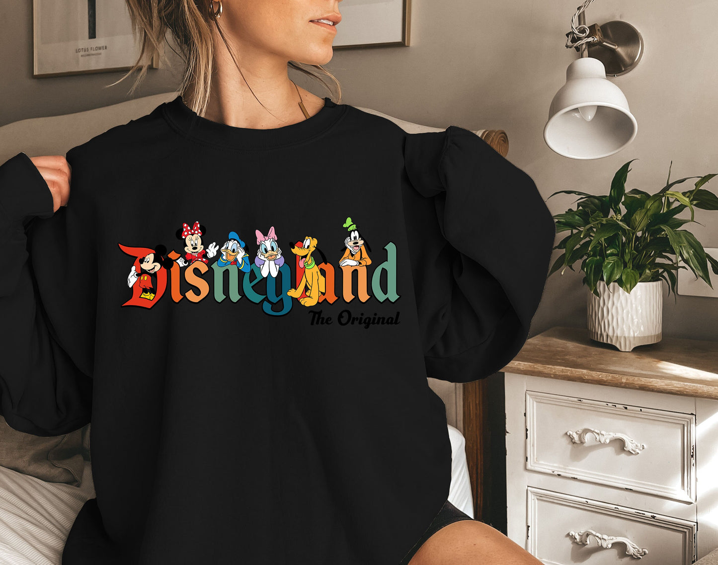 Disneyland The Original Sweatshirt, Mickey Disneyland Shirt,Mickey and Friends Shirt,Disneyland Shirt,Disney Shirt for Women Men