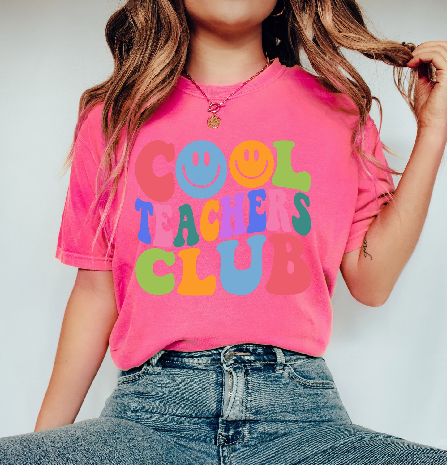 Comfort Colors® Cool Teachers Club Shirt,Retro Teacher Shirt,Comfort Color Shirt,Teacher Appreciation Gift,Cool Teachers Club,School Shirt